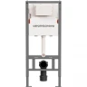 Инсталляция Ceramicanova Balance CN121001MB для унитаза с Черной матовой клавишей смыва пластик