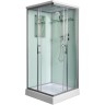 Душевая кабина WeltWasser WW500 Laine 802 80x80 10000003261 профиль Хром стекло прозрачное
