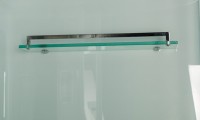 Душевая кабина WeltWasser WW500 Laine 802 80x80 10000003261 профиль Хром стекло прозрачное