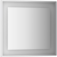 Зеркало Evoform Ledside 75х80 Сталь стекло