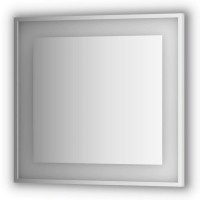 Зеркало Evoform Ledside 75х80 Сталь стекло