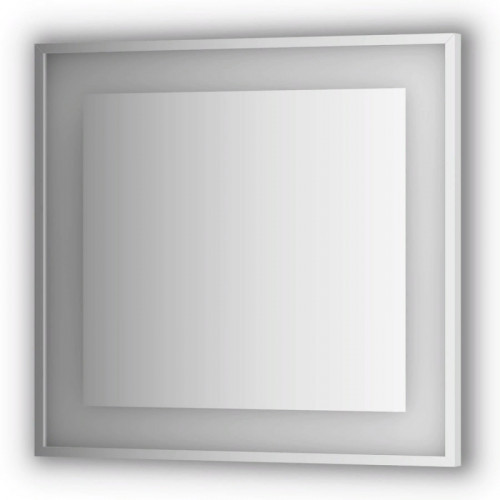 Зеркало Evoform Ledside 75х80 Сталь стекло