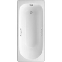 Чугунная ванна Delice Grace 170x70 DLR230643R с отверстиями под ручки без антискользящего покрытия