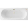 Акриловая ванна Excellent Oceana 180x80 WAEX.OCE18.SOFT.BR с гидромассажем
