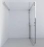 Душевой уголок Vincea Garda 120x90 VSR-1G9012CLG профиль Брашированное золото стекло прозрачное