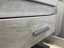Тумба с раковиной Comforty Никосия 60 00004138879 подвесная Дуб белый МДФ / ЛДСП