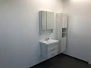 Тумба с раковиной Comforty Никосия 60 00004138879 подвесная Дуб белый МДФ / ЛДСП