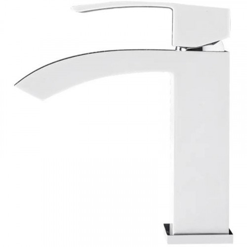 Смеситель для раковины Grocenberg GB2007WC Белый Хром