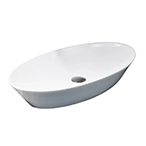 Раковина-чаша CeramaLux 61 9397 Белая фаянс накладная