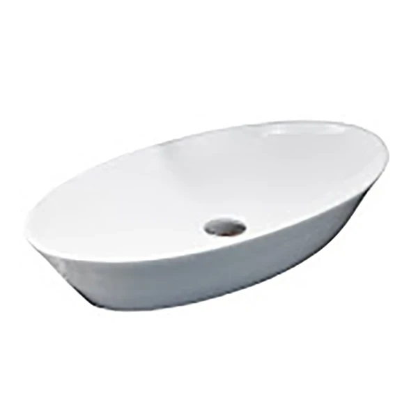 Раковина-чаша CeramaLux 61 9397 Белая фаянс накладная
