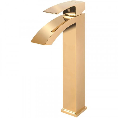 Смеситель для раковины Grocenberg GB3007GO Золото