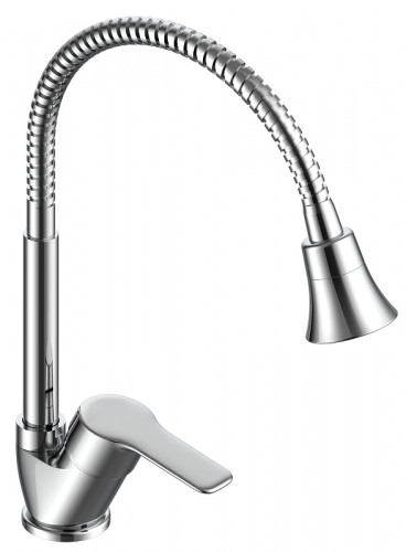 Смеситель для кухни Voda Wave WA519F цвет Хром