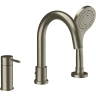 Смеситель на борт ванны Gessi Emporio Via tortona 18637#149 Никель брашированный