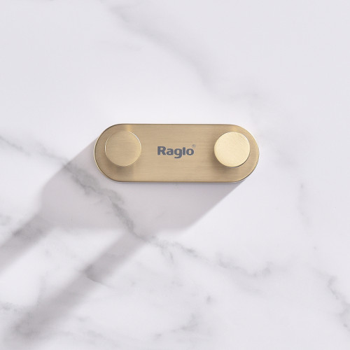 Вешалка для полотенец Raglo R300.052.03 Золото матовое