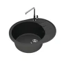 Кухонная мойка Maretti Kitchen MR615-BL цвет Черный