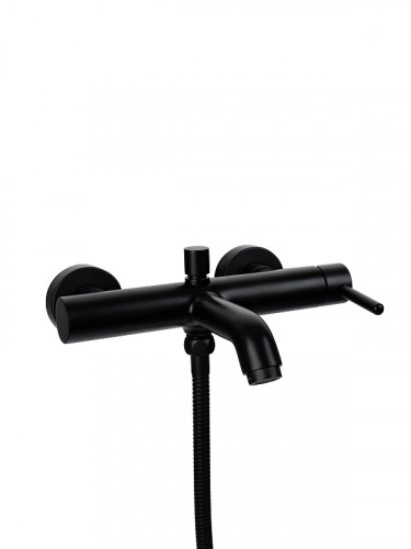 Смеситель для ванны FILARETE Roun FL2120BL цвет Черный матовый