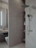 Душевая система AltroBagno Bilancia 030428 GM с термостатом цвет Оружейная сталь
