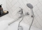 Смеситель для ванны Santek Баус WH5A12010C001 универсальный Хром