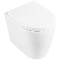 Унитаз BelBagno Marino BB105CBR/BB865SC приставной с сиденьем Микролифт фаянс приставной