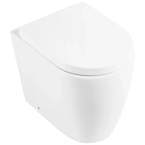 Унитаз BelBagno Marino BB105CBR/BB865SC приставной с сиденьем Микролифт фаянс приставной