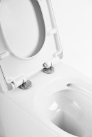 Унитаз BelBagno Marino BB105CBR/BB865SC приставной с сиденьем Микролифт фаянс приставной