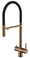 Смеситель для кухни Knotlor Infinity SS-16/RB цвет Бронза
