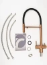 Смеситель для кухни Knotlor Infinity SS-16/RB цвет Бронза