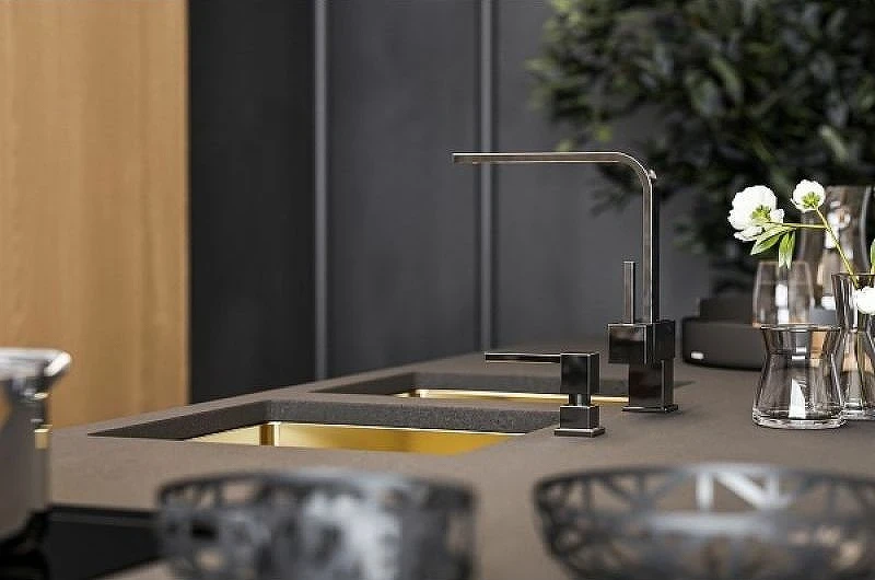 Смеситель для кухни Alveus Laguna Monarch Anthracite new 1134827 Антрацит латунь
