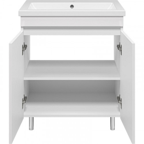 Тумба с раковиной Misty Енисей 70 УТ000015475 Белая