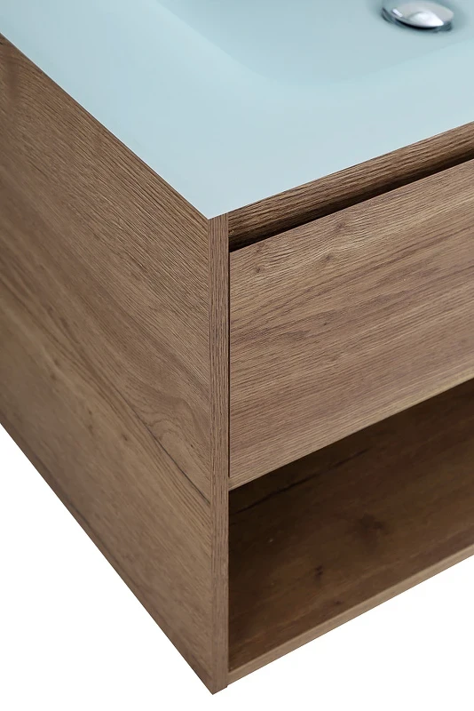 Тумба под раковину BelBagno Kraft 100 KRAFT-1000-1C-SO-RT подвесная Rovere Tabacco МДФ / ЛДСП
