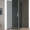 Душевой уголок Cezares Slider 90x80 SLIDER-AH-1-80-80/90-GRIGIO-Cr профиль Хром стекло серое