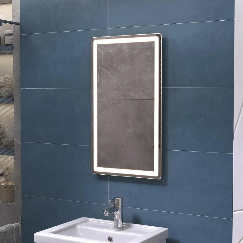 Зеркало Vigo Geometry Сlassic 40 068 с подсветкой с бесконтактным выключателем
