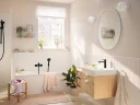 Смеситель для раковины Hansgrohe Rebris S 72517670 Черный матовый латунь