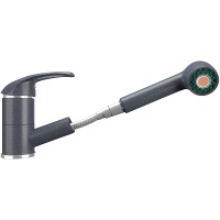 Смеситель для кухни Ulgran Classic U-002-343 Антрацит латунь