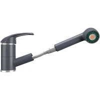 Смеситель для кухни Ulgran Classic U-002-343 Антрацит латунь