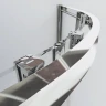 Душевой уголок Vincea Garda 80x80 VSQ-1G800CH профиль Хром стекло шиншилла
