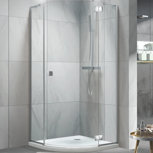 Душевой уголок Koller Pool Neon 90X90 N90PС профиль Хром стекло прозрачное