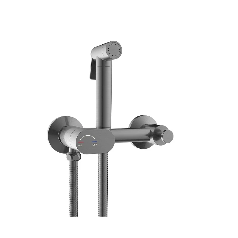 Гигиенический душ со смесителем RGW Shower Panels 581408216-11 цвет Серый brush