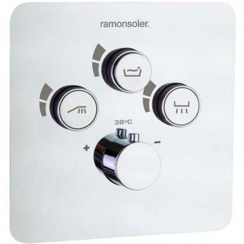 Смеситель для душа Ramonsoler RS Smart 85T301S с термостатом Хром