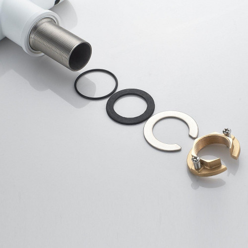 Смеситель для кухни Shevanik S468C цвет Белый