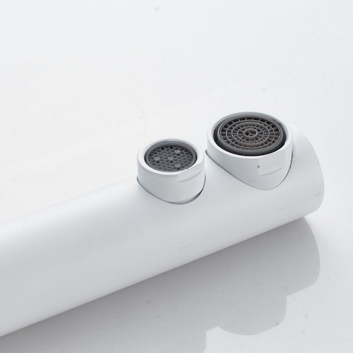 Смеситель для кухни Shevanik S468C цвет Белый