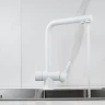 Смеситель для кухни Shevanik S468C цвет Белый