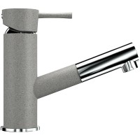 Смеситель для кухни Ulgran Classic U-009-310 Серый латунь