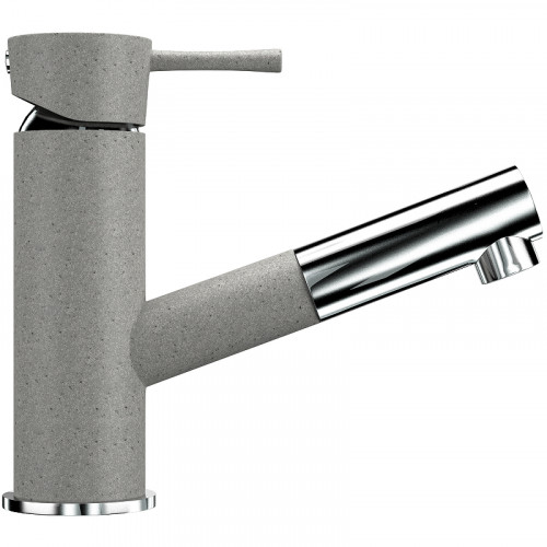 Смеситель для кухни Ulgran Classic U-009-310 Серый латунь