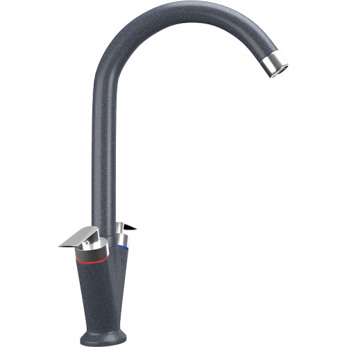 Смеситель для кухни Ulgran Classic U-011-343 Антрацит латунь