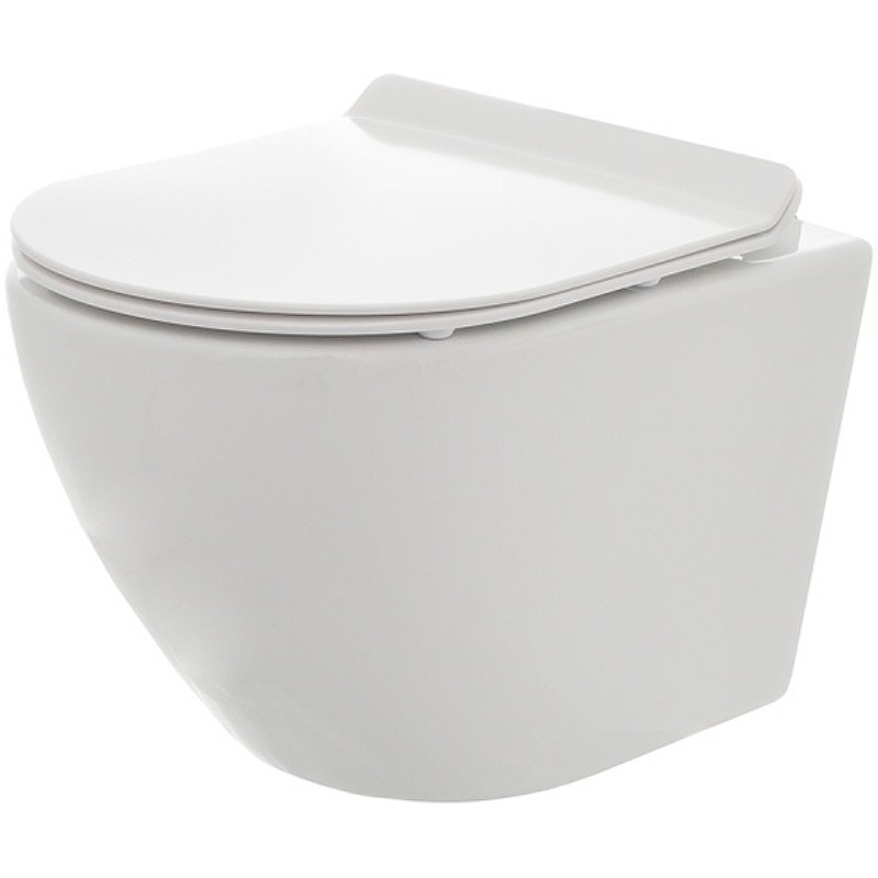 Комплект унитаза AQUAme AQM2002 с инсталляцией Grohe Rapid SL 38811KF0 с сиденьем Микролифт и Черной матовой клавишей смыва фаянс подвесной