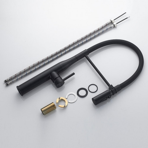 Смеситель для кухни Shevanik S123H-3 цвет Черный