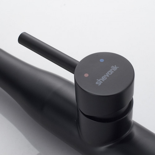 Смеситель для кухни Shevanik S123H-3 цвет Черный