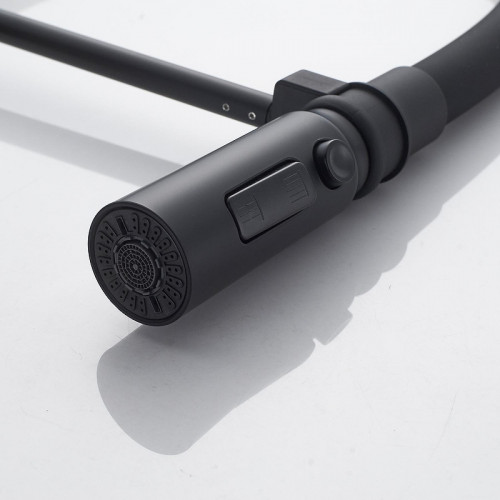 Смеситель для кухни Shevanik S123H-3 цвет Черный