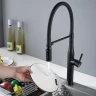 Смеситель для кухни Shevanik S123H-3 цвет Черный